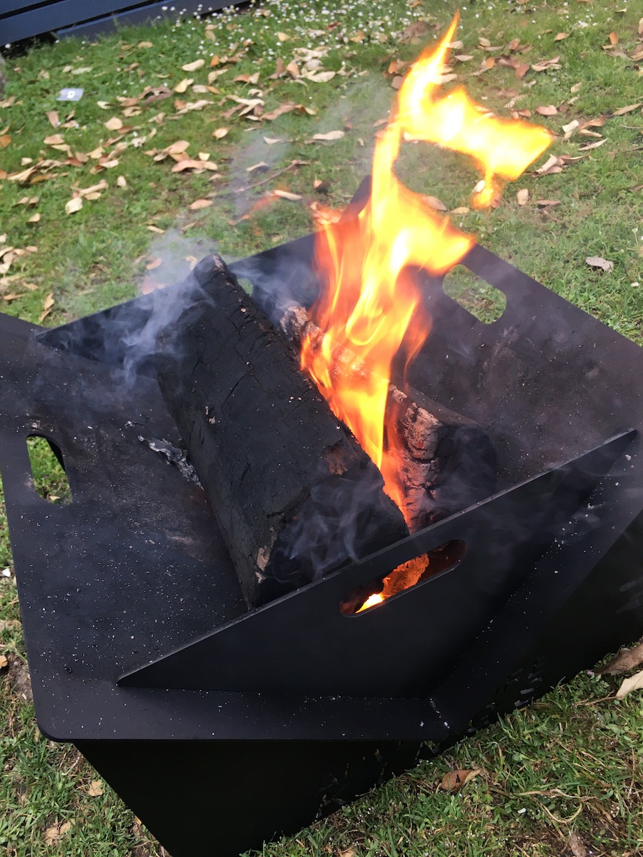 adventure kings portable fire pit